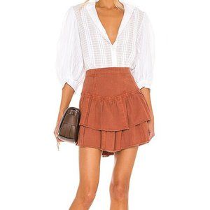 Free People Women's Ruffle Skirt Size 12